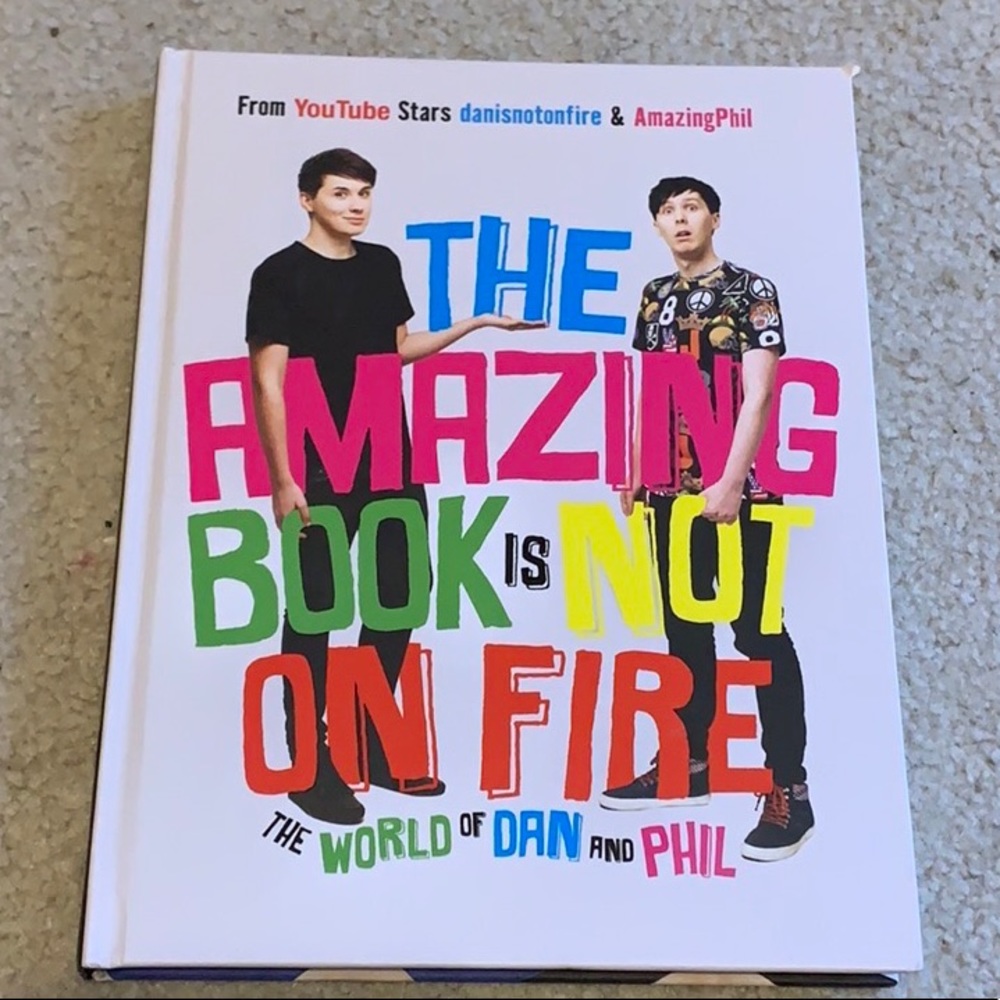 The Amazing Book Is Not On Fire (hardcover)